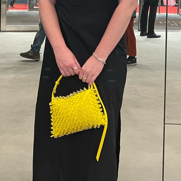 Simon Miller Yellow Mini Puffin Bag - Picture 2 of 4